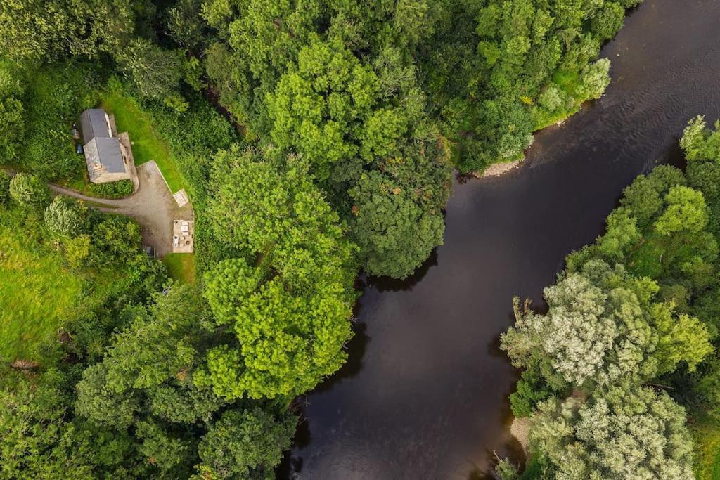 Cabalva Mill Cottage - Very Private And With Views Over The River Wye Clifford Luaran gambar